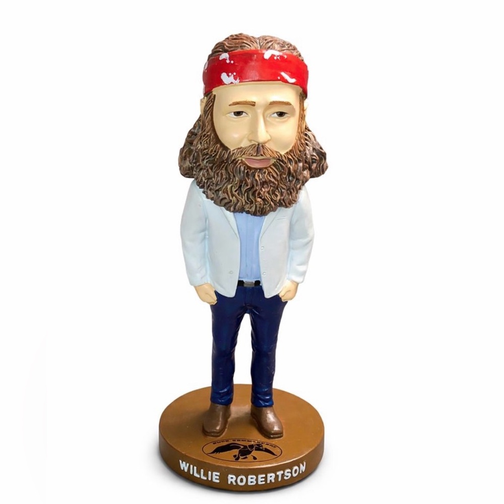 Willie Robertson Bobblehead Duck Dynasty Commander Figure 7" TV Show Memorabilia